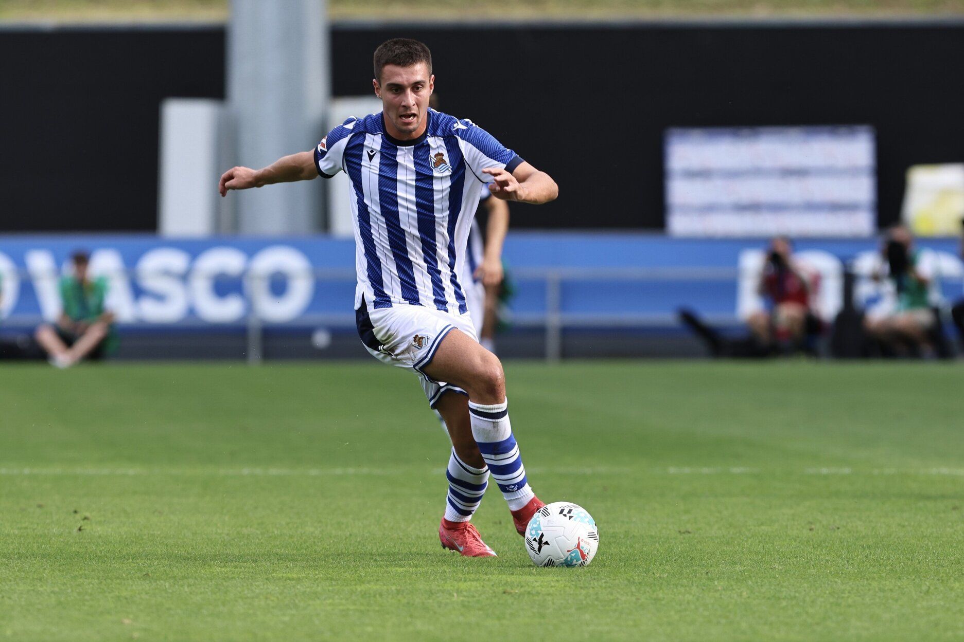 Real Sociedad-Osasuna: Zubieta disfruta del amistoso