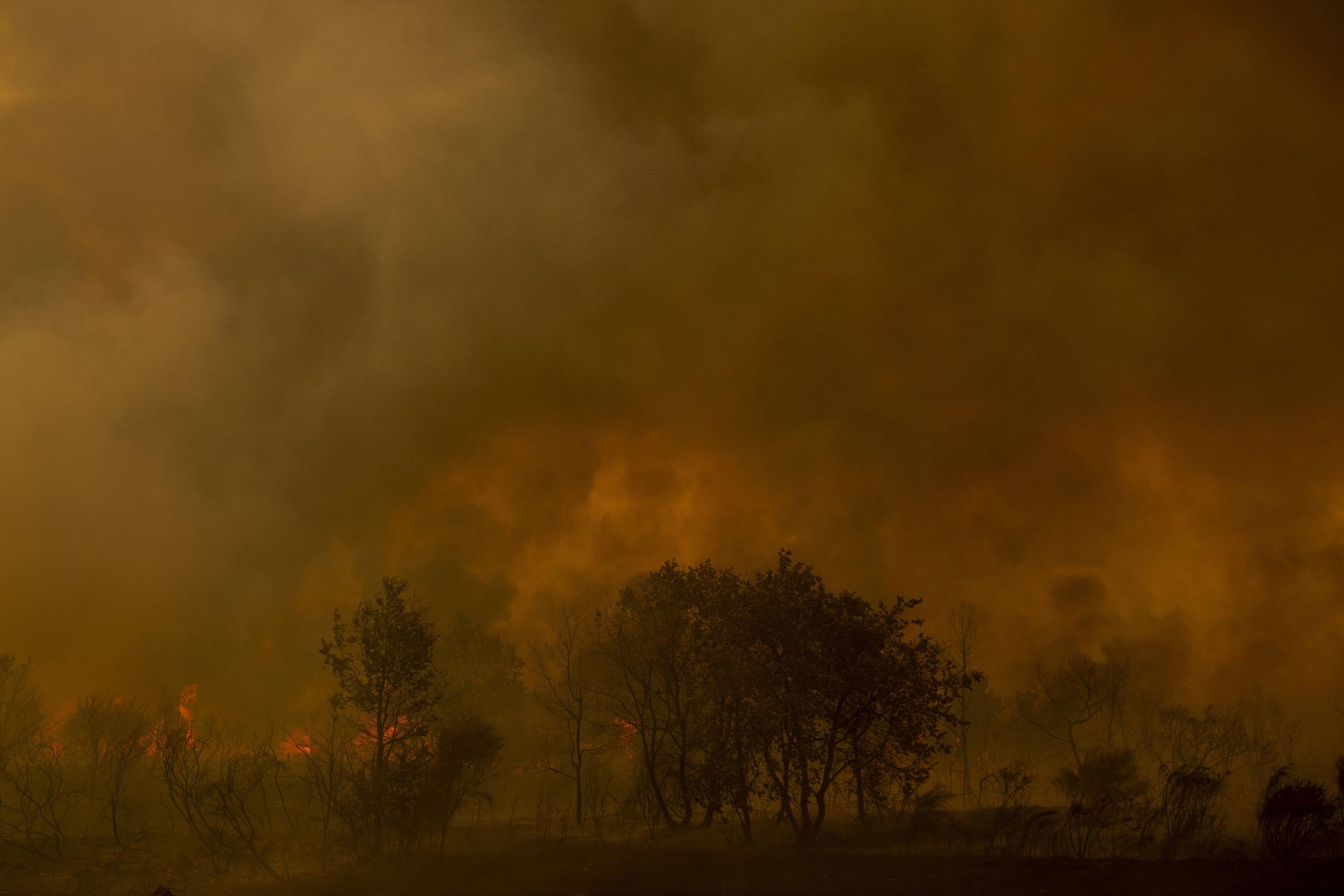 Semana negra de incendios: Cuatro muertos y 120.000 hectáreas quemadas