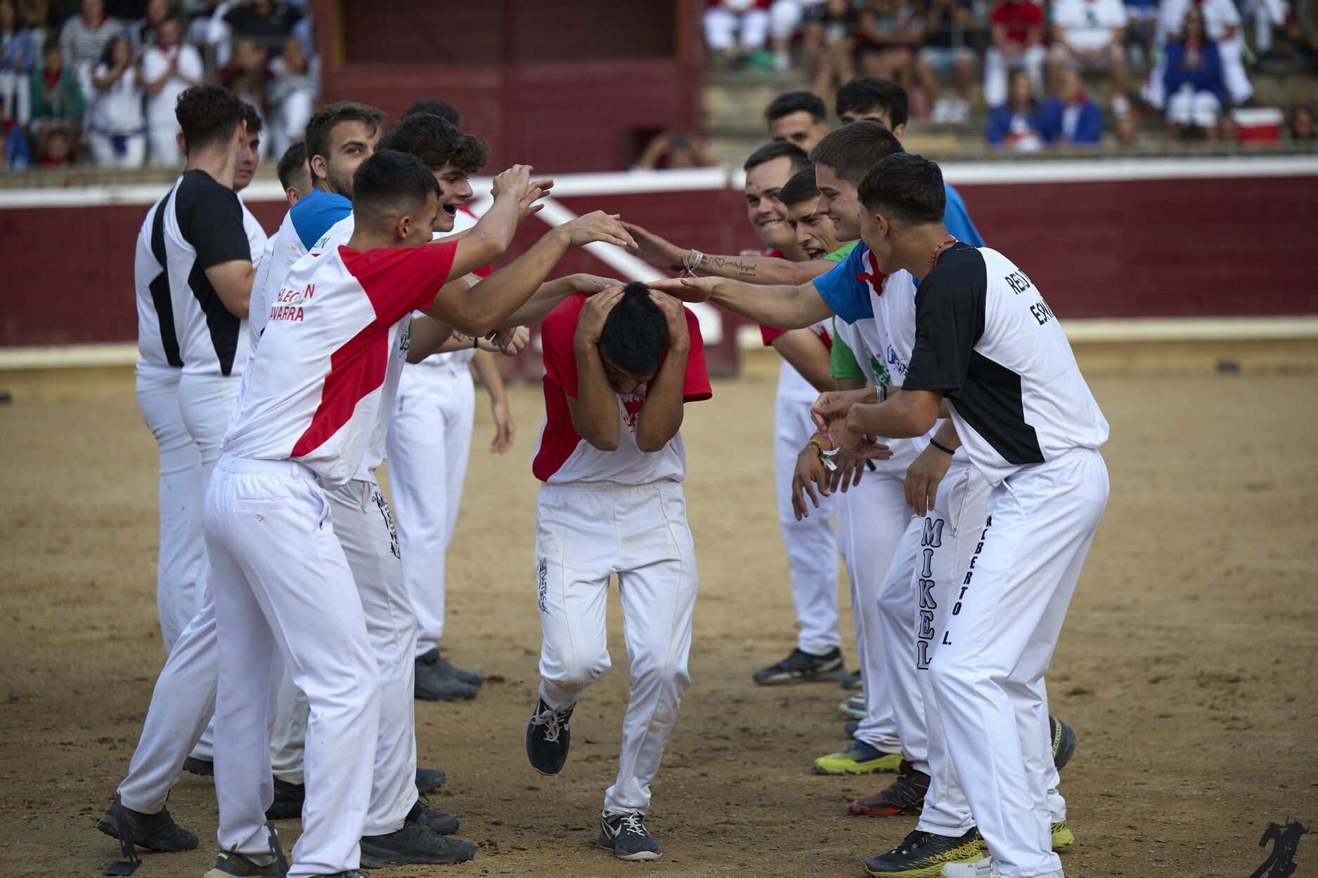 Fotos del concurso de recortadores de fiestas de Tafalla