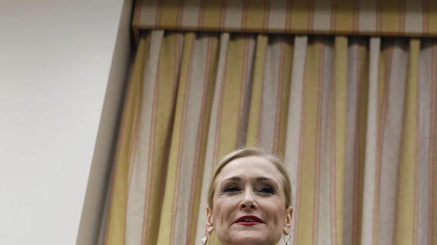 La presidenta de la Comunidad de Madrid, Cristina Cifuentes.
