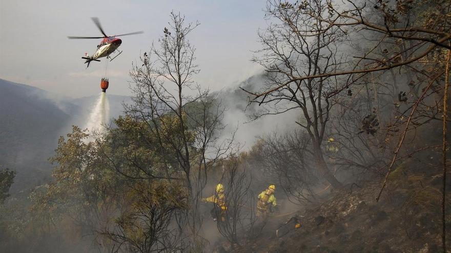 Extinguido tras dos meses uno de los incendios de León que afectaron a Las Médulas