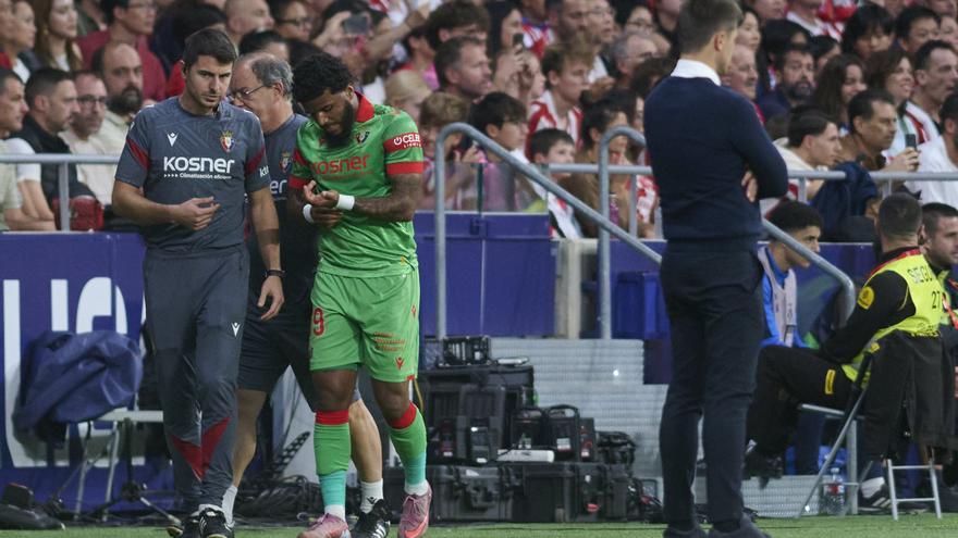 Osasuna espera con preocupación las pruebas de Rosier