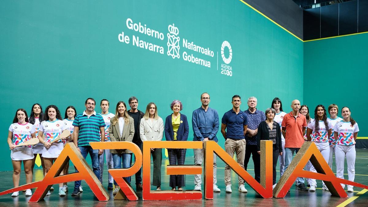El acto se ha llevado a cabo en el Navarra Arena.