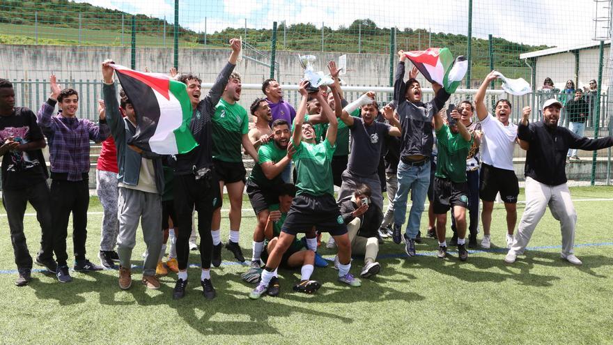 AZK-Internazionala, primero del Campeonato de Segunda de Fútbol 7 de Navarra