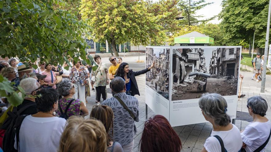 Vitoria pone cara a 'Los Nadies de la guerra'