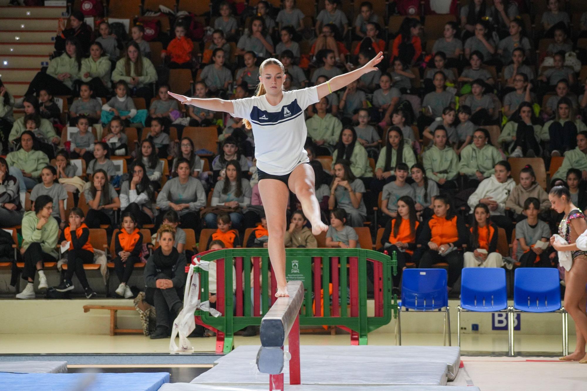 En imágenes: Mendizorroza disfruta la 30ª Gala Internacional Navideña de Gimnasia