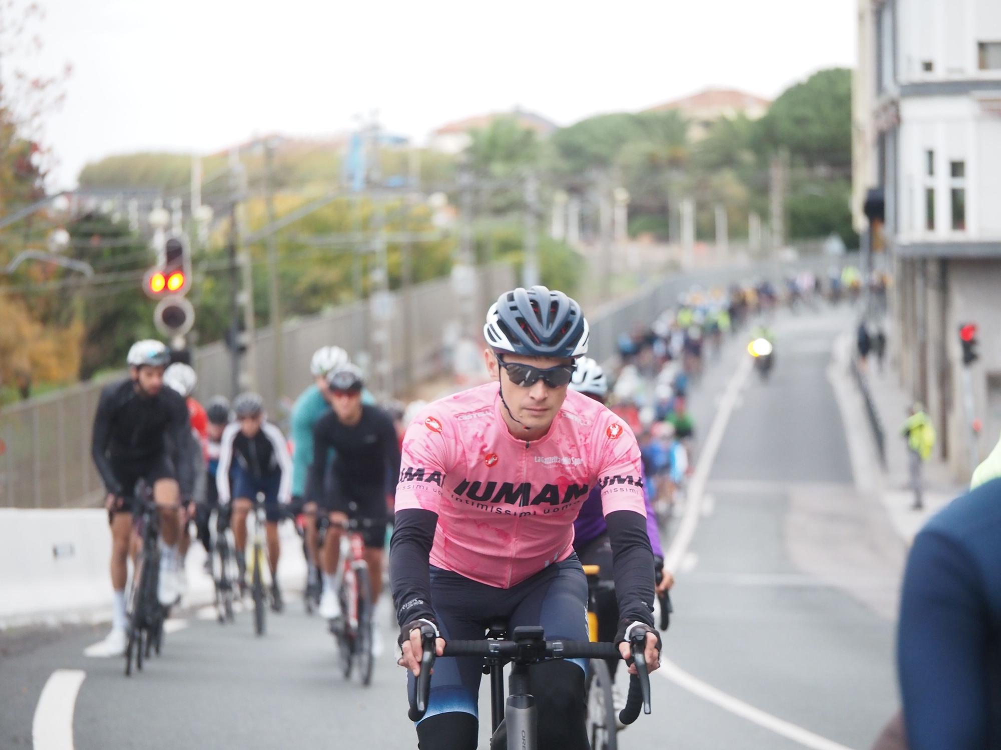 Fiesta ciclista en Deba