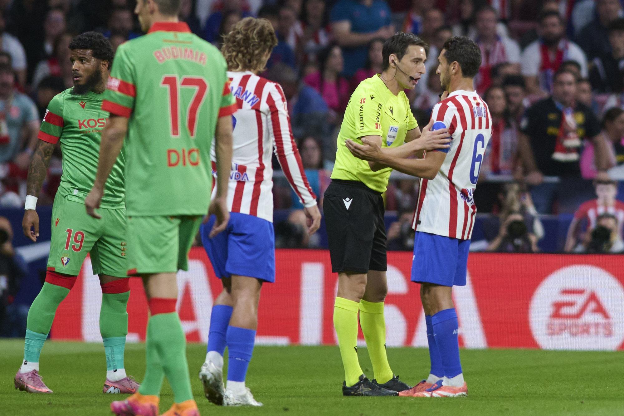 Fotos del partido Atlético de Madrid-Osasuna