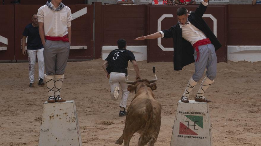 La vaquillas reinan en el Iradier