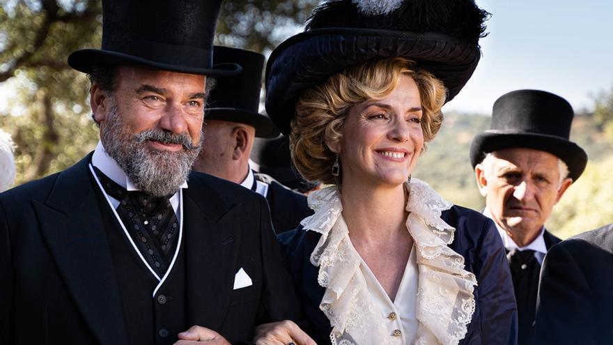 M. Regueiro y Eva Martín.