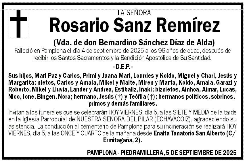 Rosario Sanz Remírez