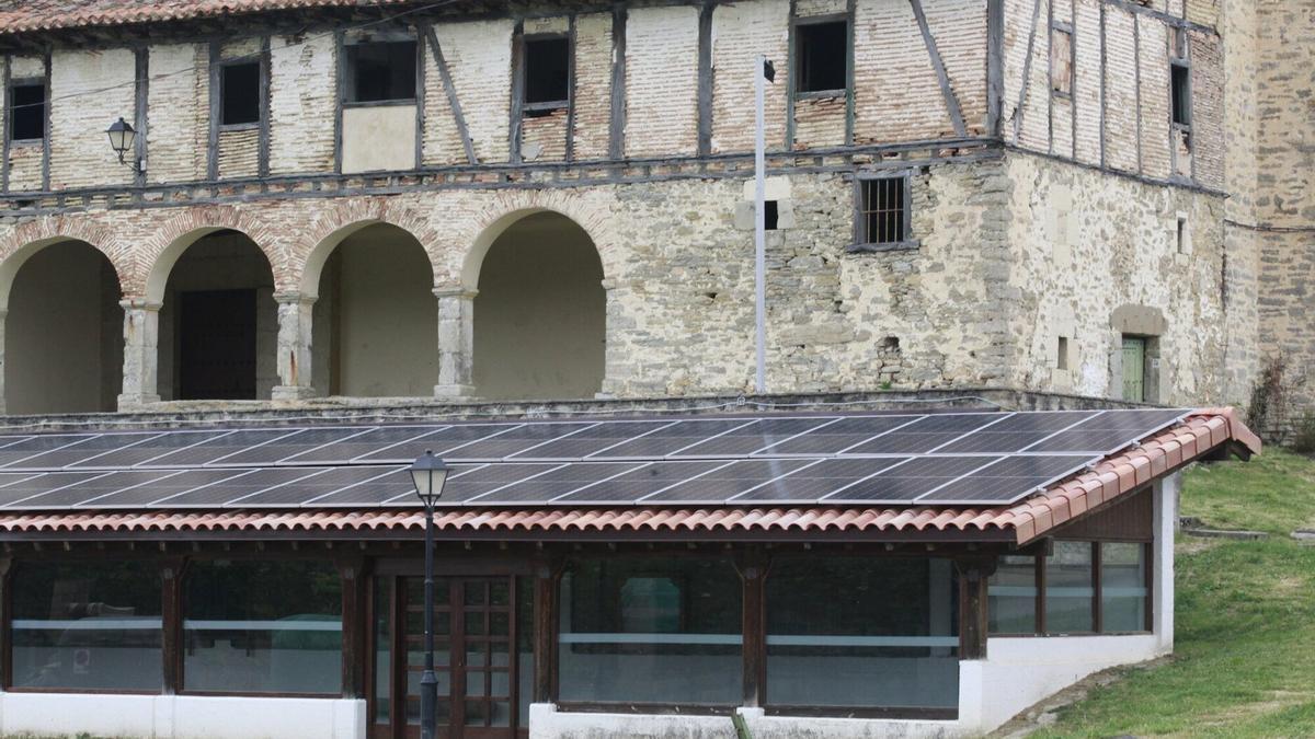Placas solares en Castillo.