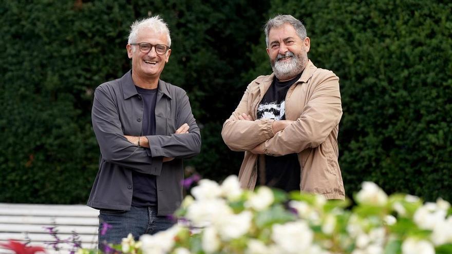 Asier Altuna eta Telmo Esnal: “Euskara bezalako hizkuntza ez hain handian zinema egiteak pribilegiatu bihurtzen gaitu”