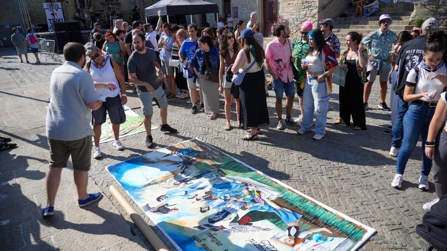 En imágenes: Las pancartas de blusas y neskas estrenan concurso en El Machete