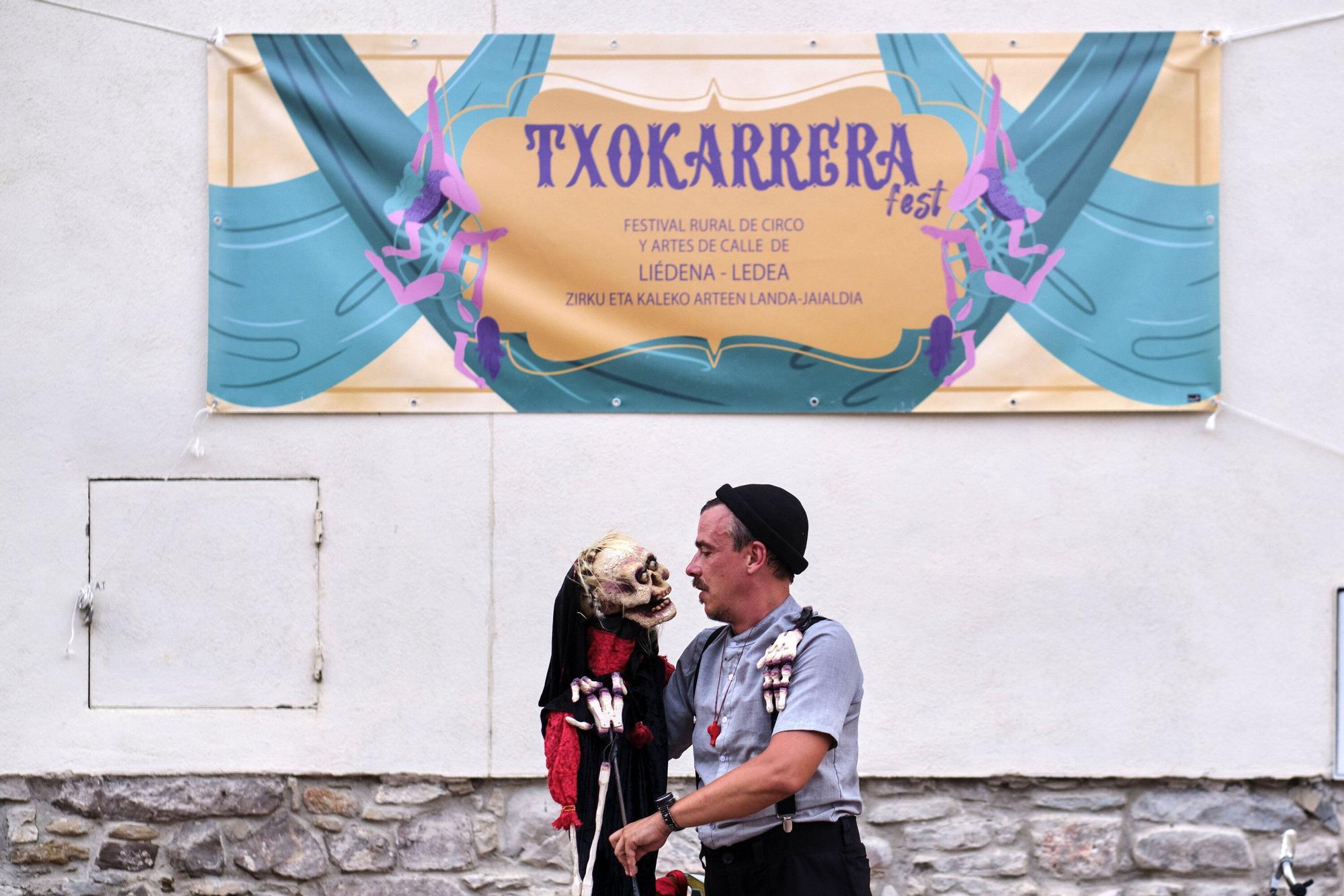 Imágenes del Txokarrera Fest de Liédena