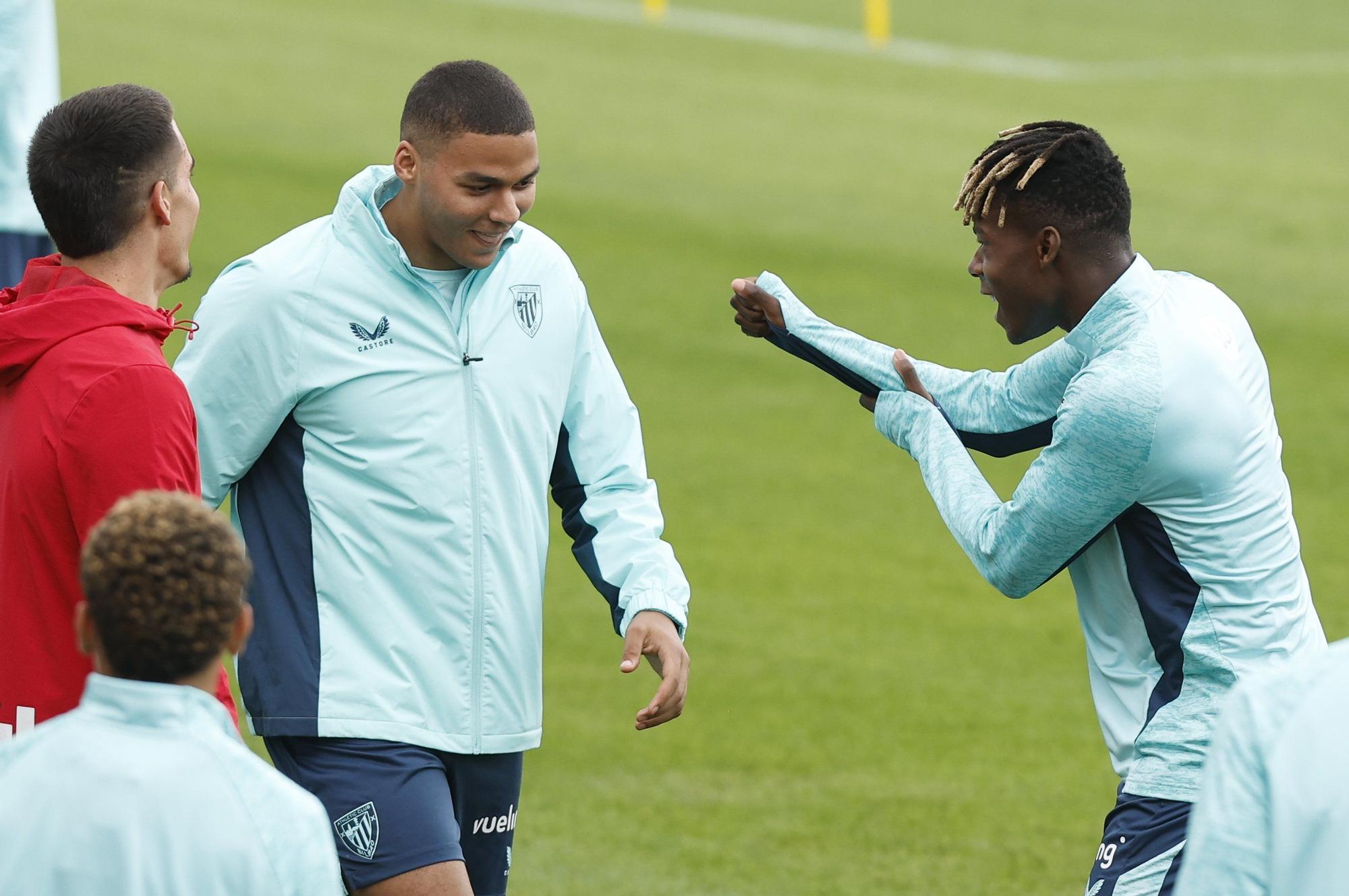 El Athletic prepara el partido ante el Rayo Vallecano
