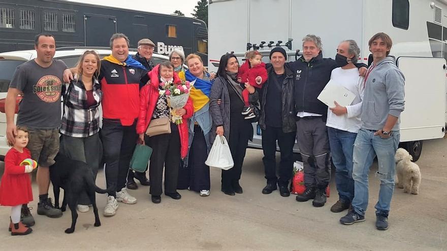 Voluntariado de Galdakao tiende un puente humanitario a Ucrania