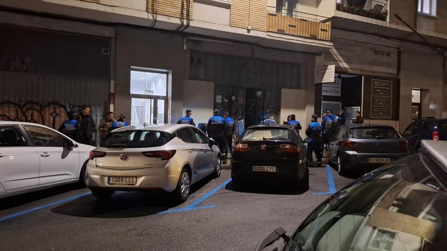 "Gran pelea" y un detenido en la bajera okupada de Azpilagaña