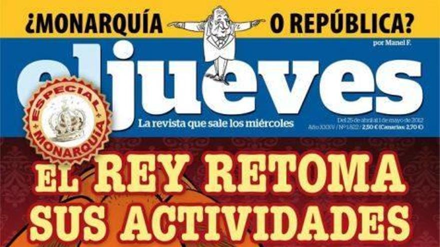 &quot;El Jueves&quot; cumple 35 años como bálsamo de humor para la herida de la crisis
