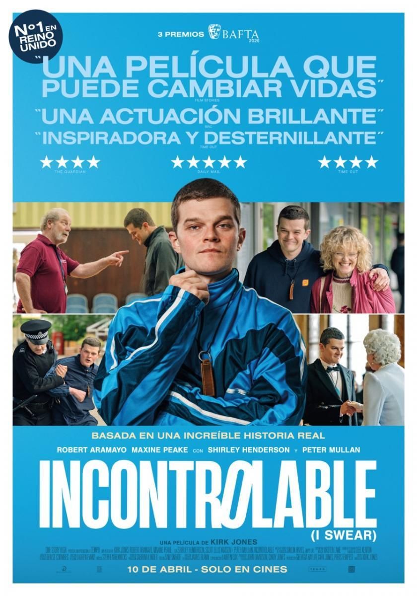 'Incontrolable' filmaren kartela.