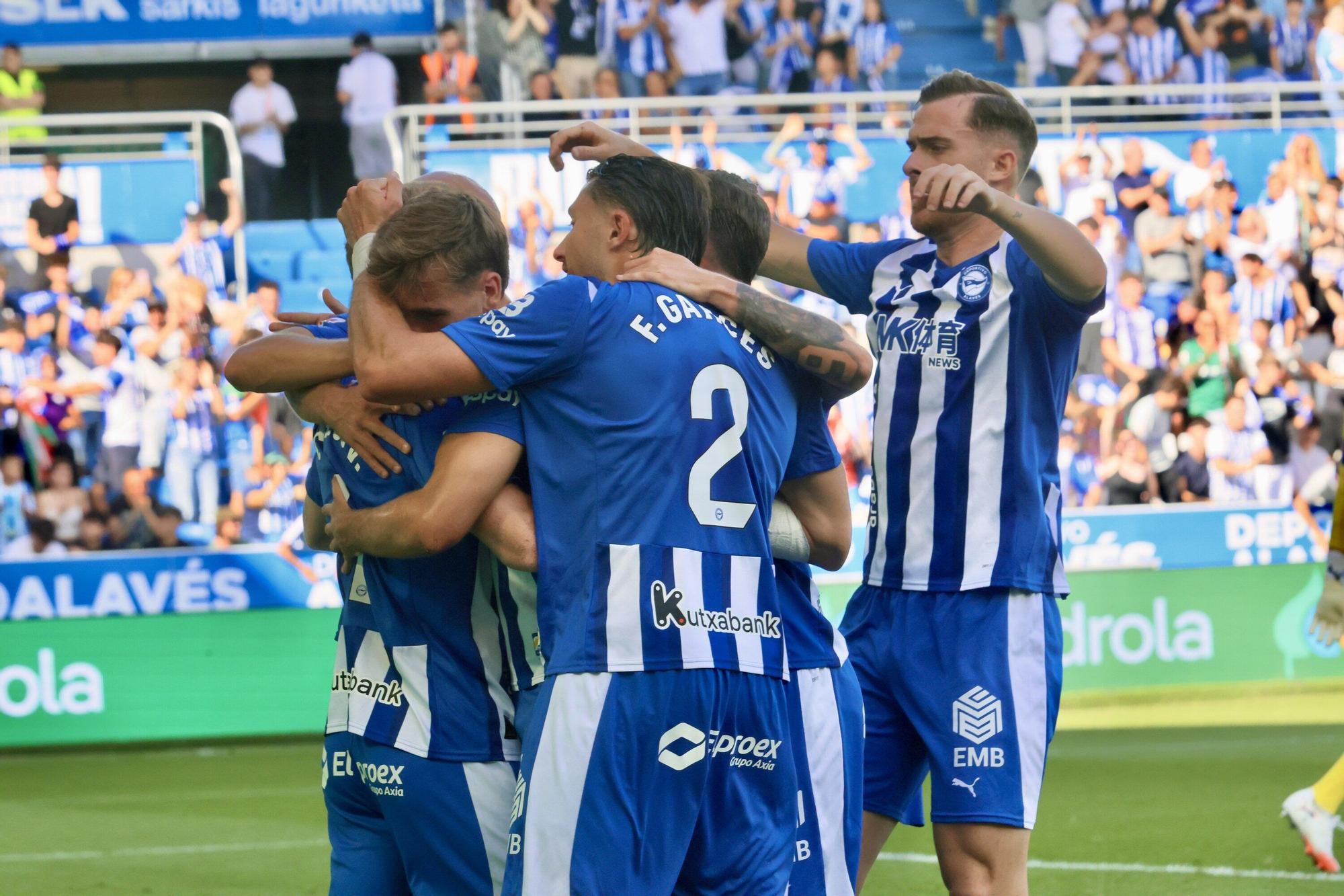 En imágenes: Un punto de oro para el Alavés tras empatar con el Atlético