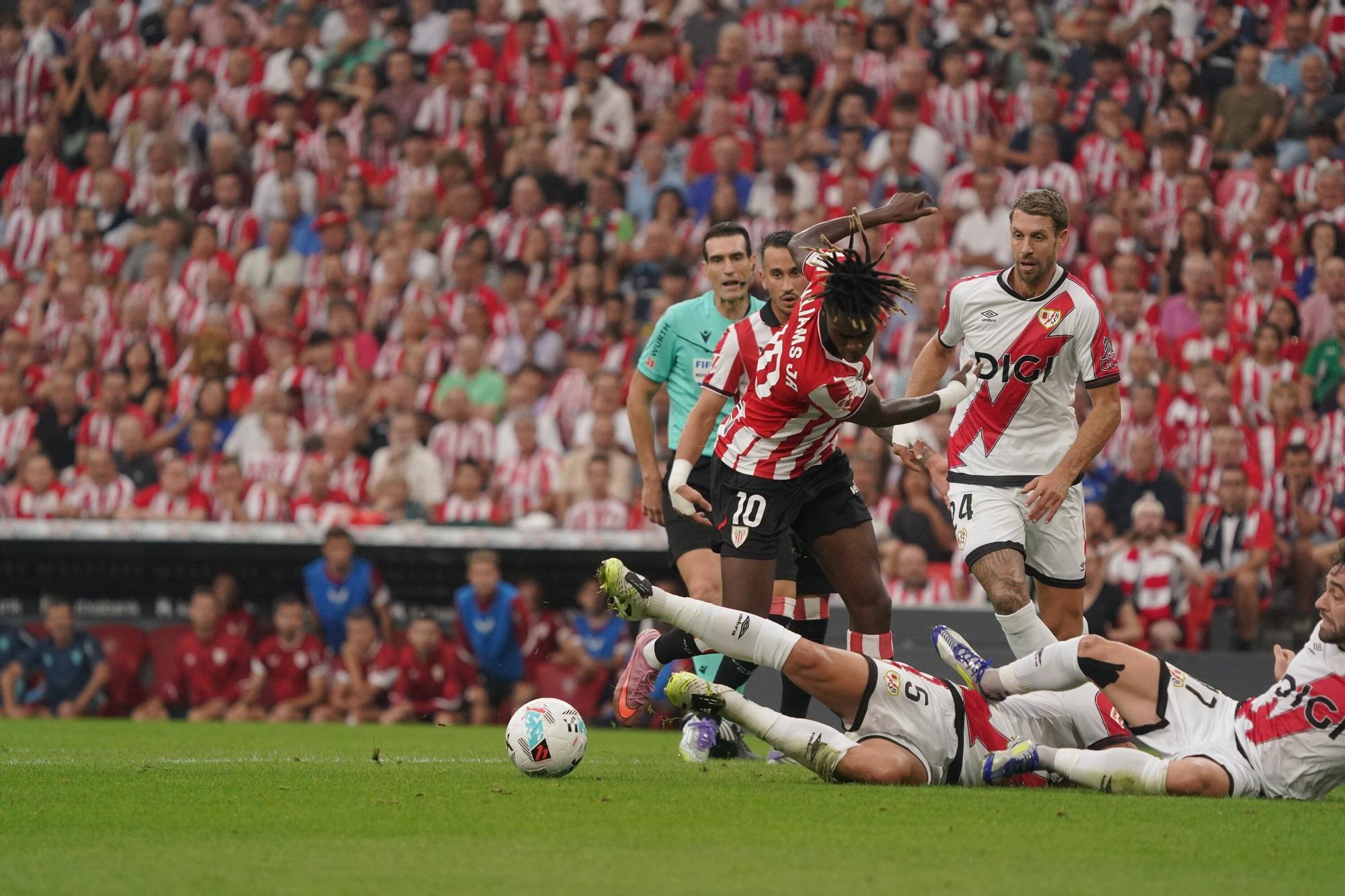 El Athletic - Rayo Vallecano, en imágenes