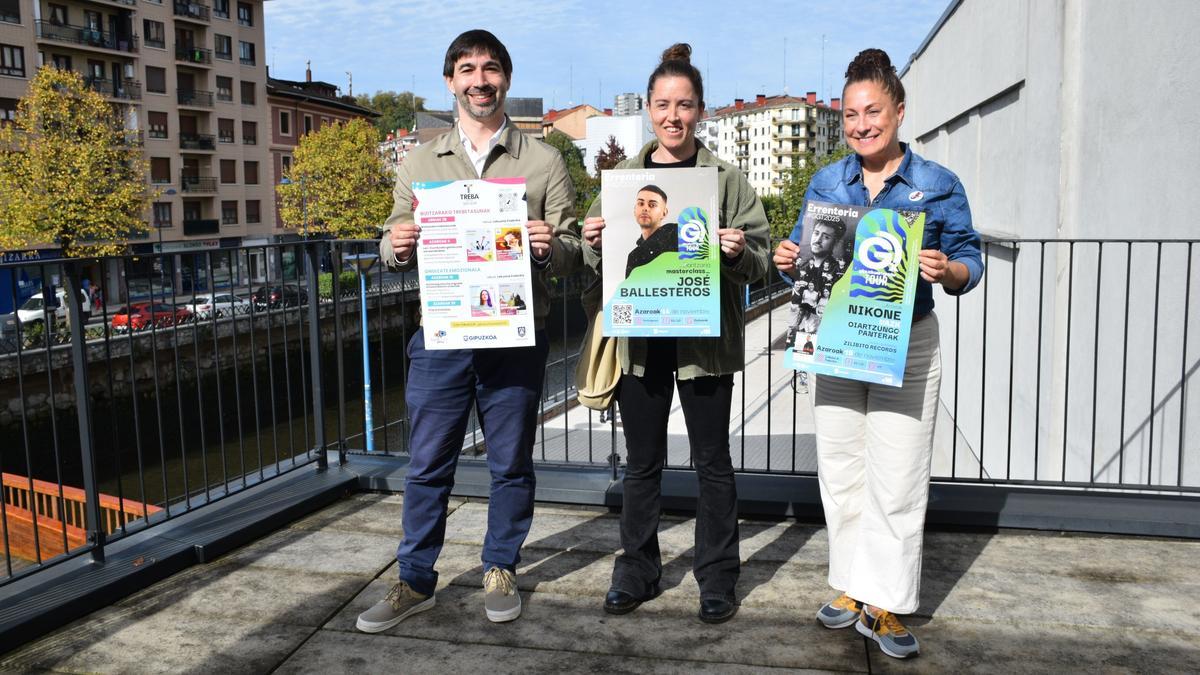 Representantes de la Diputación y del Ayuntamiento