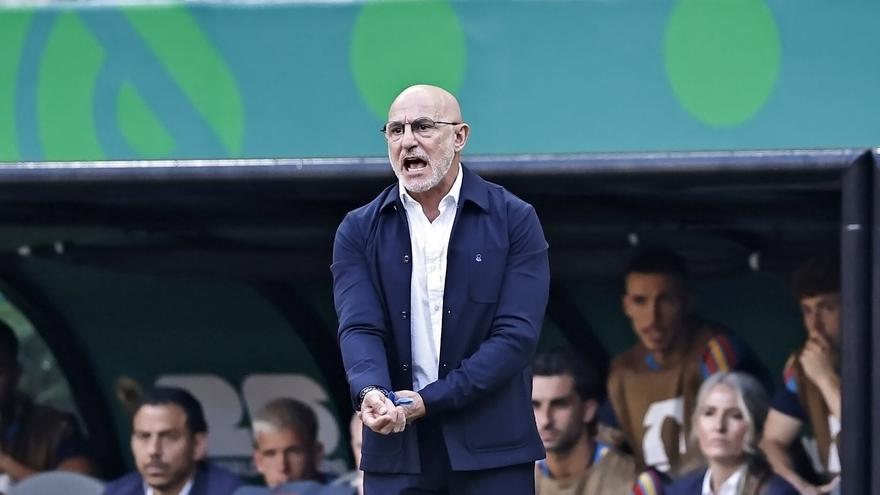 Luis de la Fuente: "Ha sido un partido que nos ha puesto a prueba"