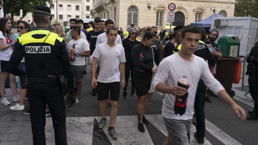 La bajada de Celedón tendrá once controles de acceso a la plaza de la Virgen Blanca