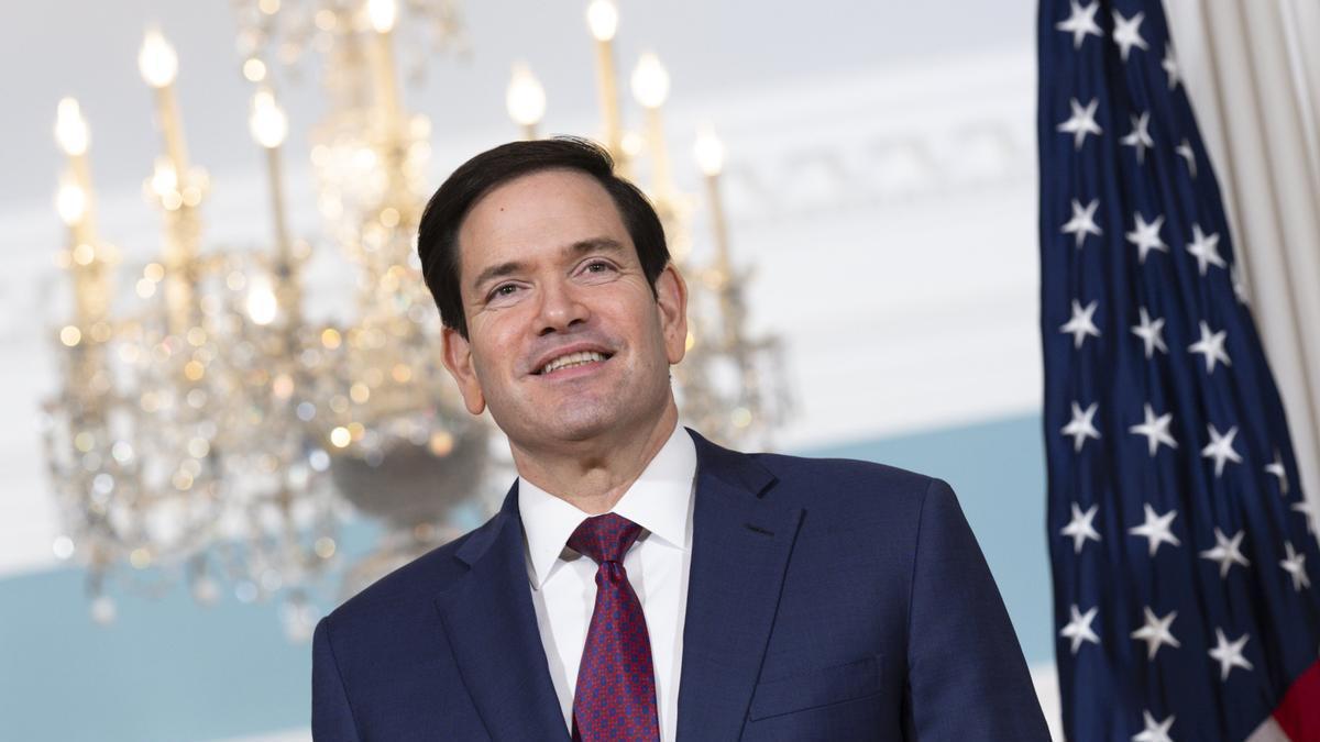 El actual secretario de estado de EEUU, Marco Rubio