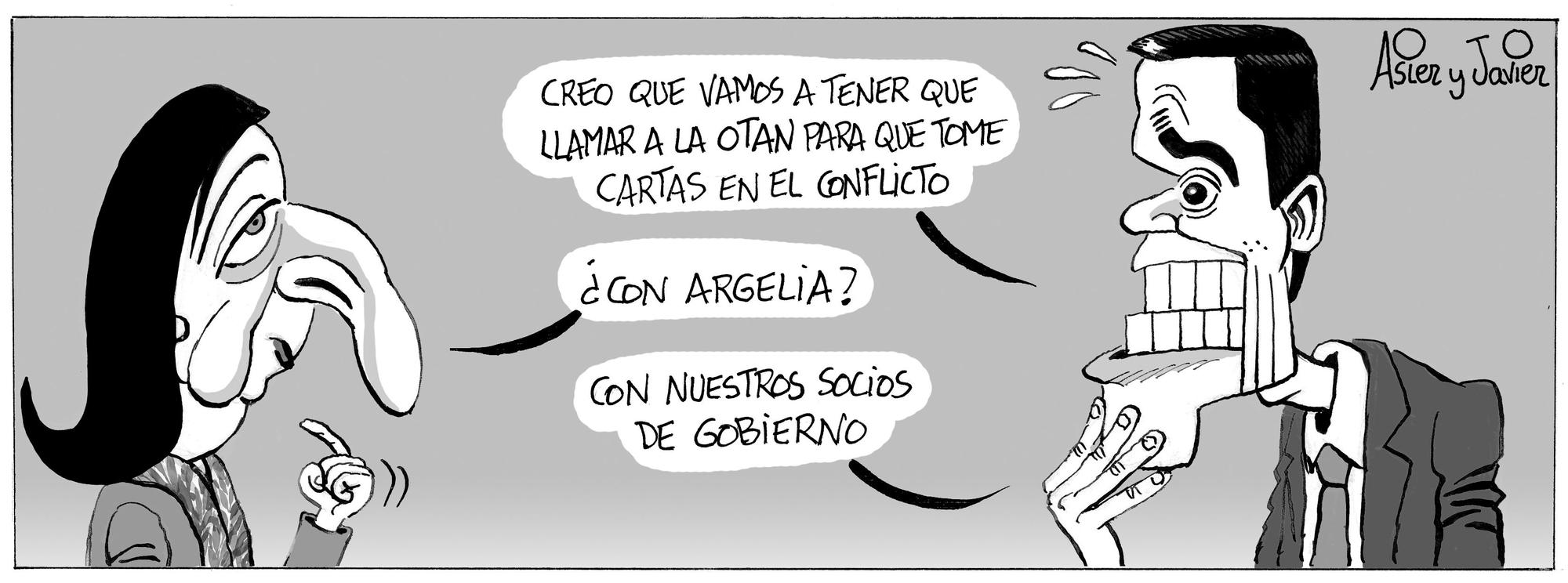 La tira de Asier y Javier del 6 de julio