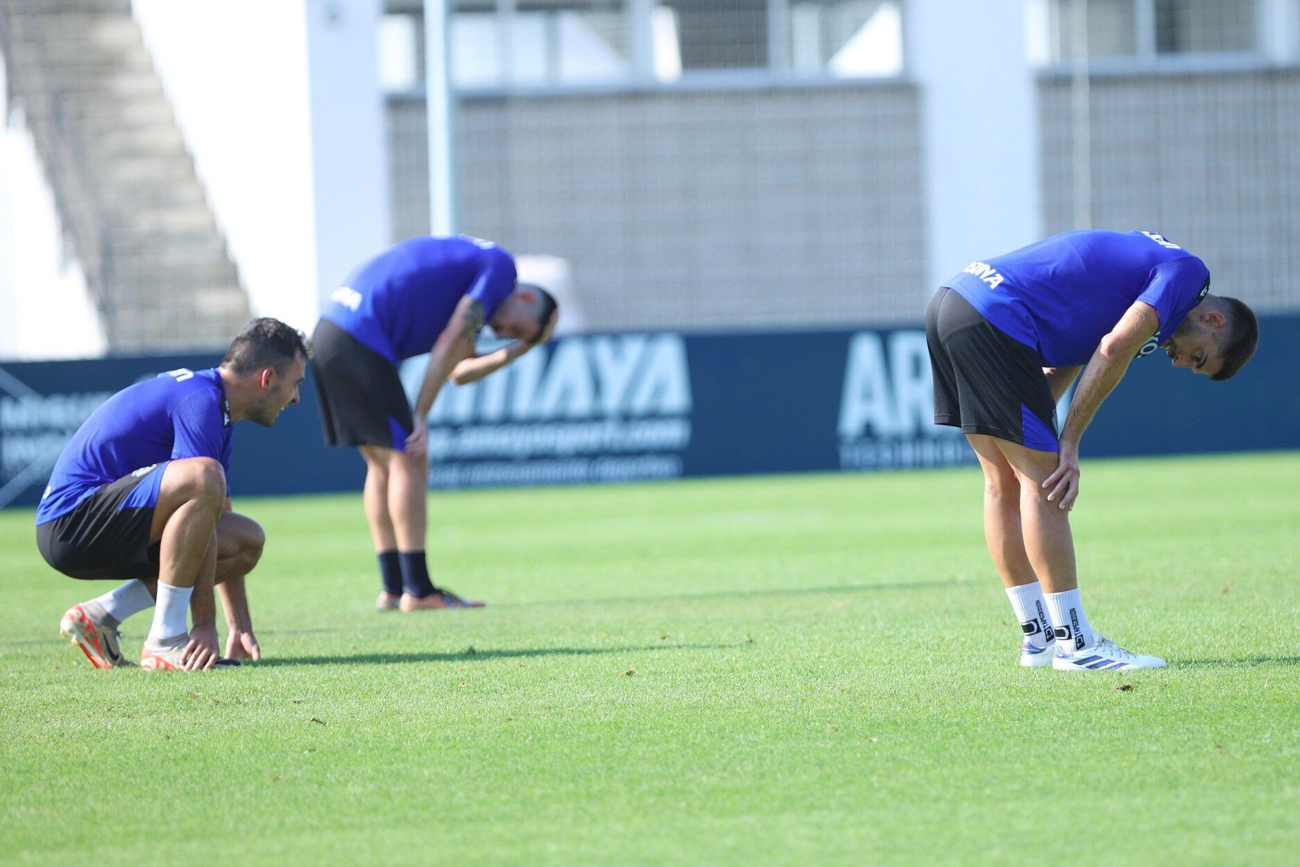 Fotos / Osasuna trabaja con intensidad en el entrenamiento de este miércoles