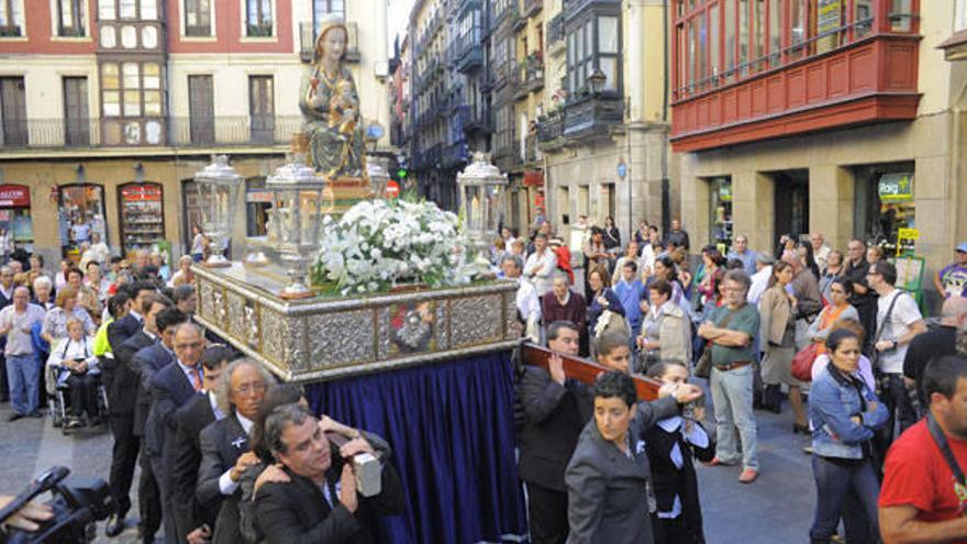 Miles de personas se darán cita hoy en la romería de la Virgen de Begoña