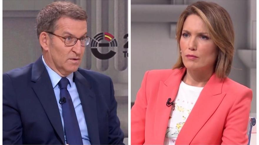 Silvia Intxaurrondo desvela el mensaje que recibió durante su polémica entrevista a Feijóo