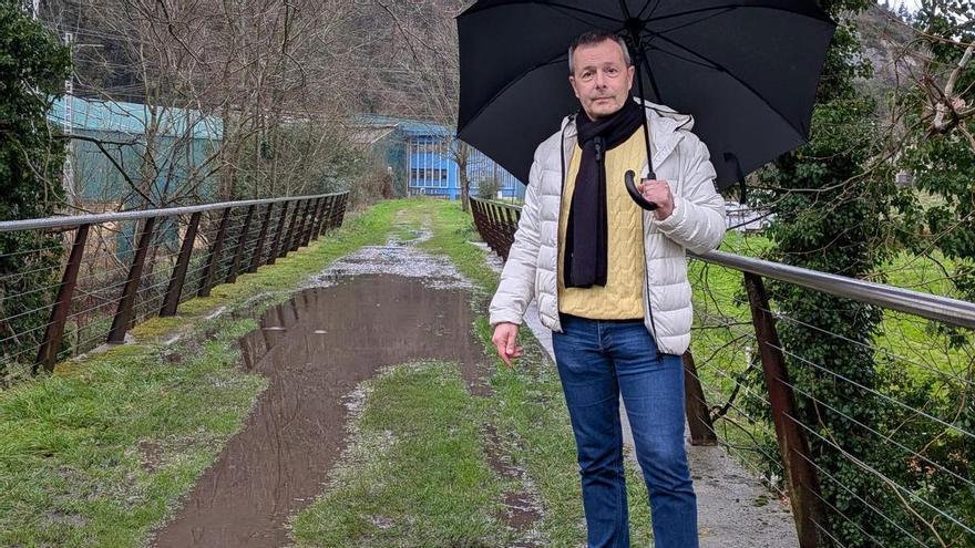 El PNV de Zestoa reclama actuar "de manera urgente" en el mantenimiento de la Vía Verde entre el Balneario y el casco urbano