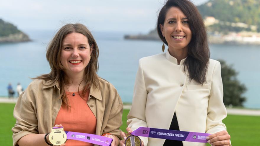 Los 28.000 participantes de la 60 Behobia-San Sebastián recibirán una medalla conmemorativa