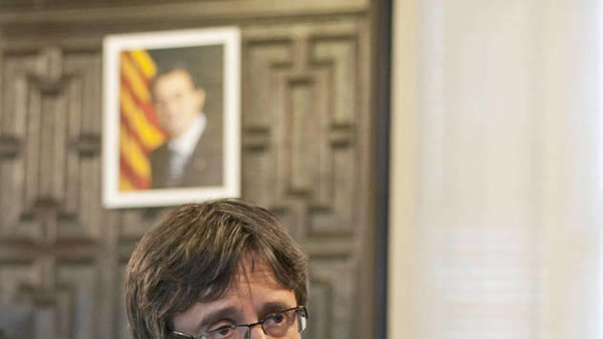 El presidente de la Generalitat, Carles Puigdemont.