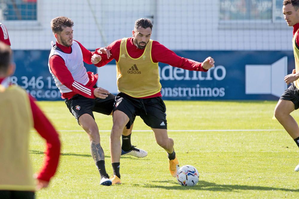 Osasuna vuelve al trabajo en Tajonar