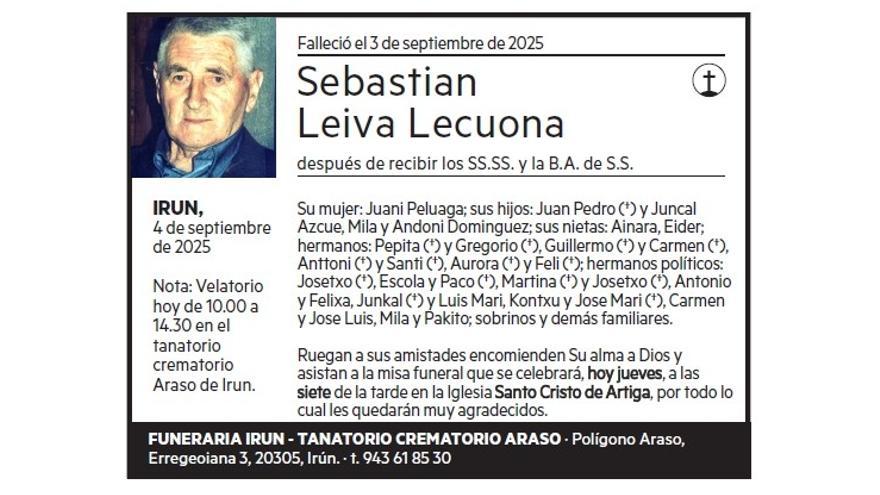 SEBASTIAN LEIVA LECUONA
