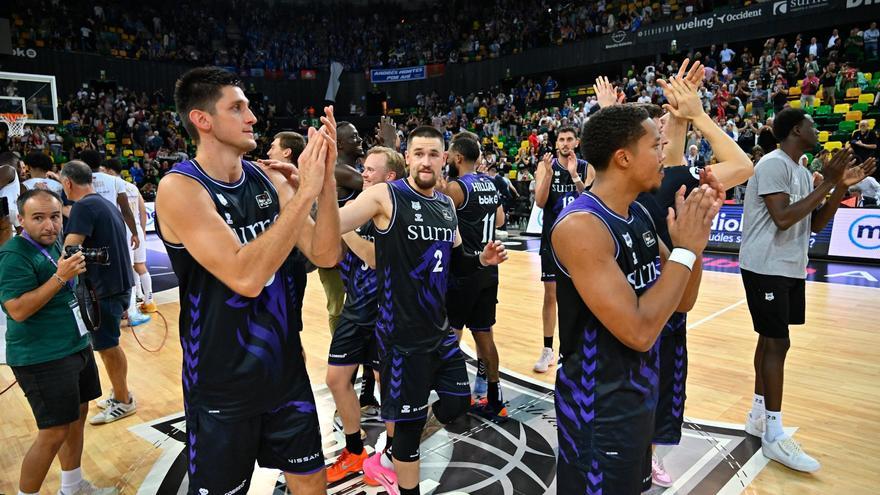 El Surne Bilbao Basket estrena Europa ante el rival más fuerte de su grupo