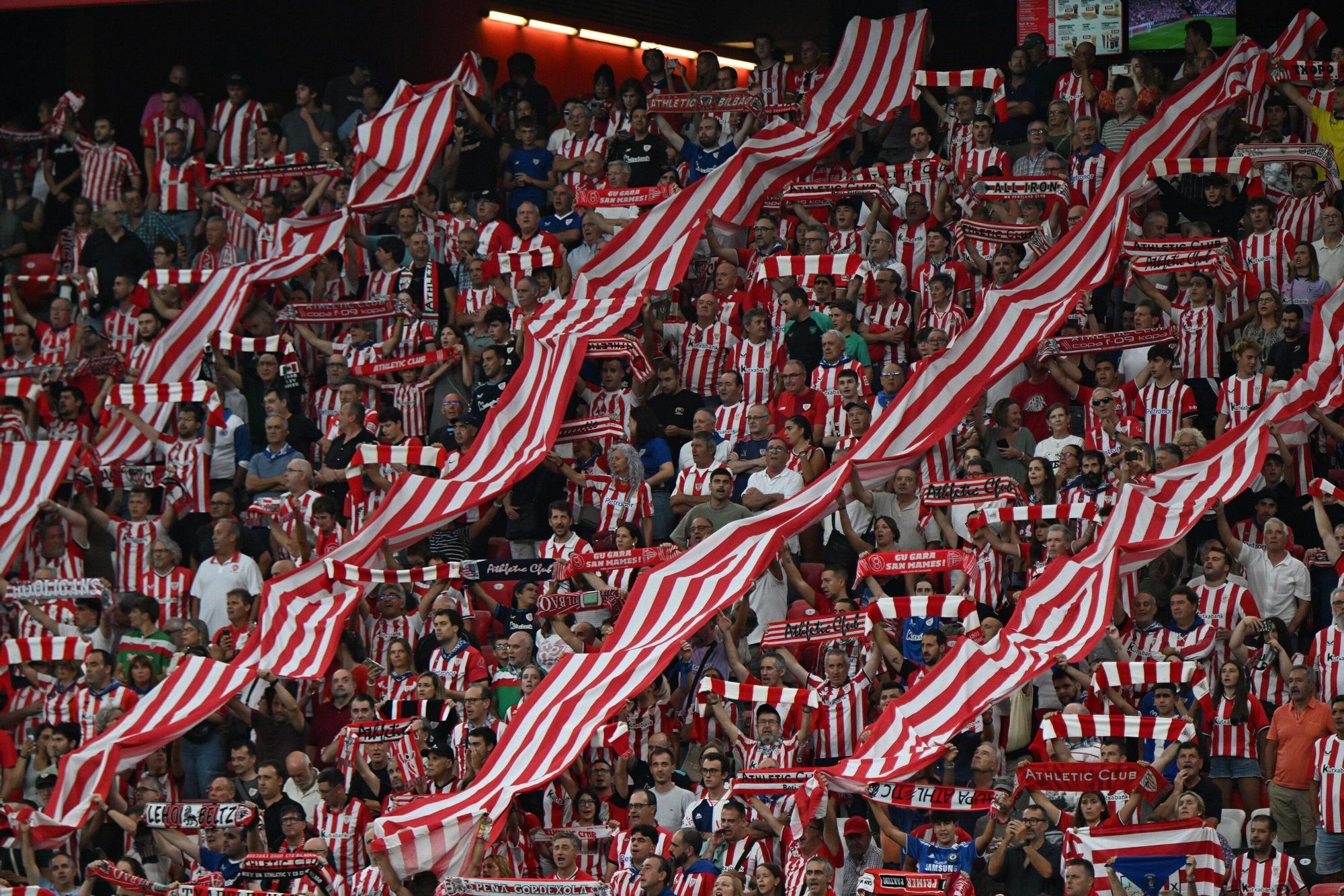 En imágenes: ¿Has estado en San Mamés viendo el Athletic-Sevilla? Búscate en nuestra galería