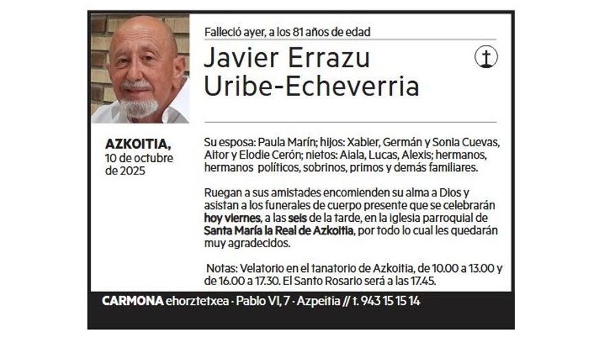 Javier Errazu Uribe-Echeverria