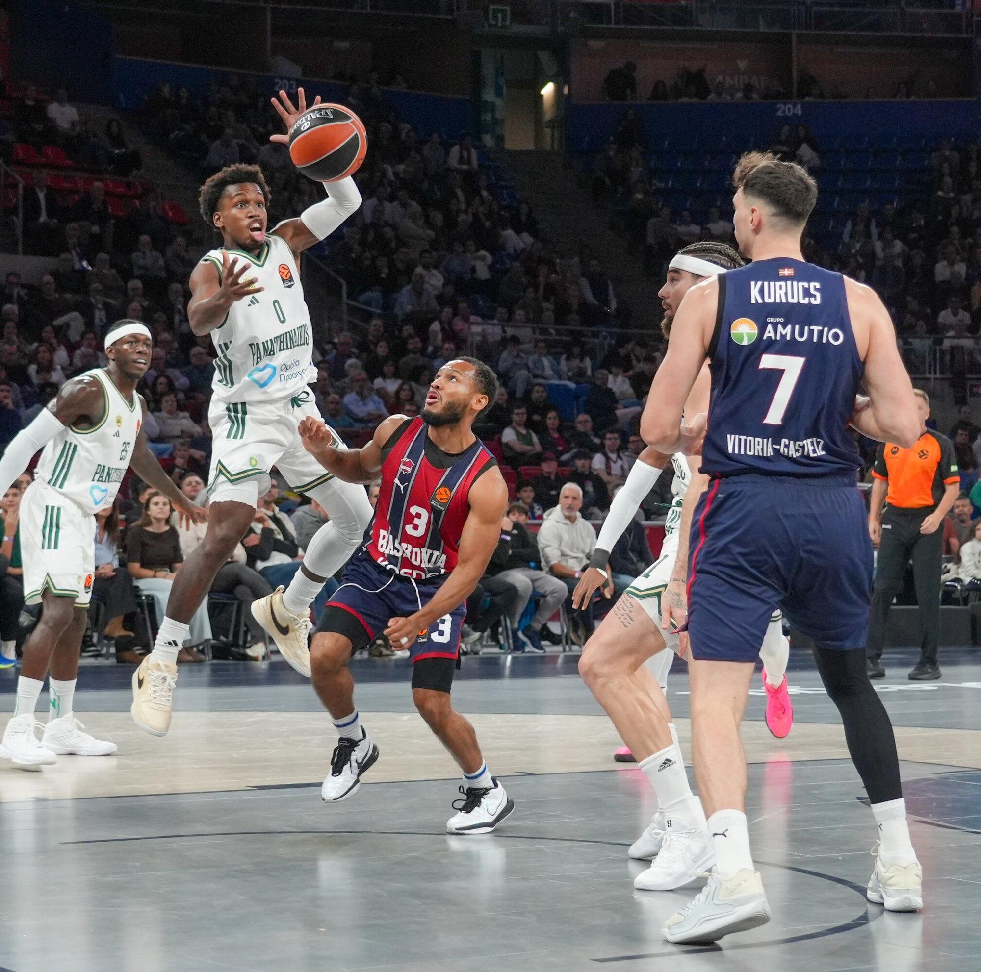 En imágenes: Todas las fotos del Baskonia-Panathinaikos