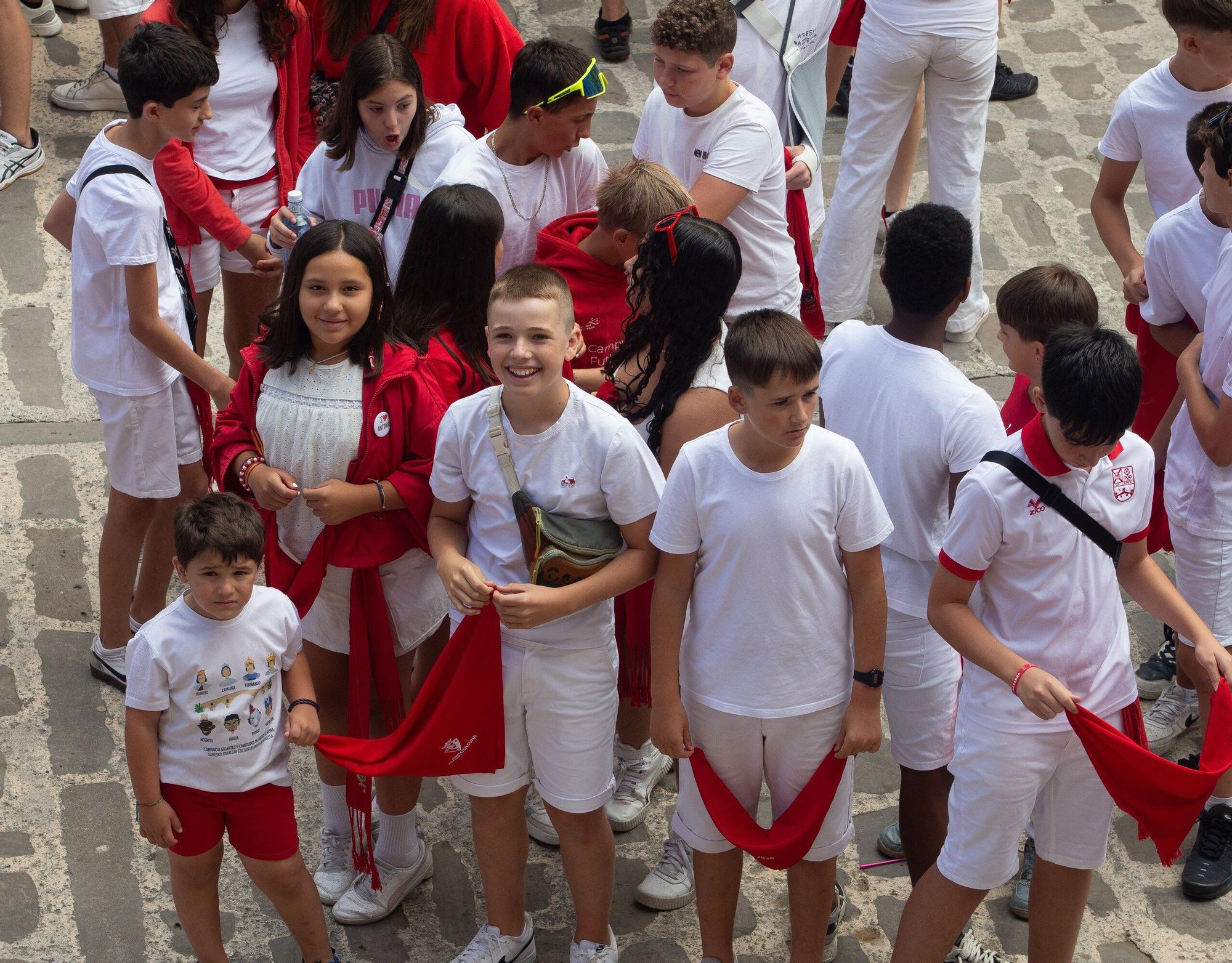 Chupinazo de las fiestas de Puente La Reina / Gares 2025