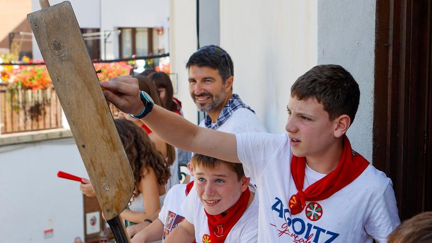 Fotos del Día de la Infancia en las fiestas de Aoiz