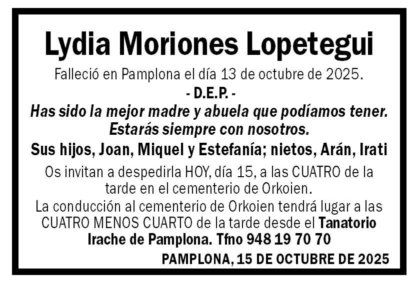 Lydia Moriones Lopetegui
