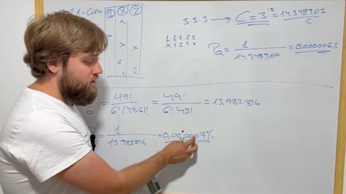 Un ingeniero compara la probabilidad de que te toque la Lotería de Navidad y el Euromillones