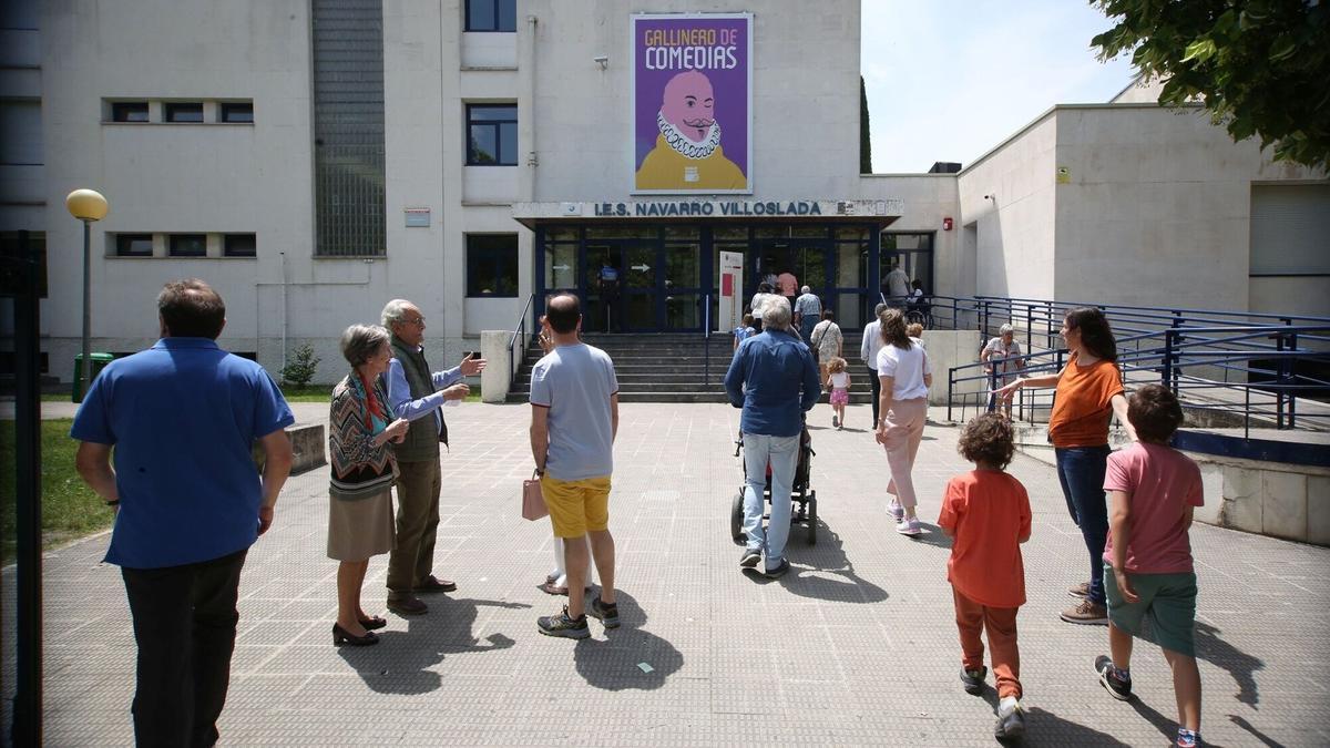 Imagen del centro escolar IES Navarro Villoslada.