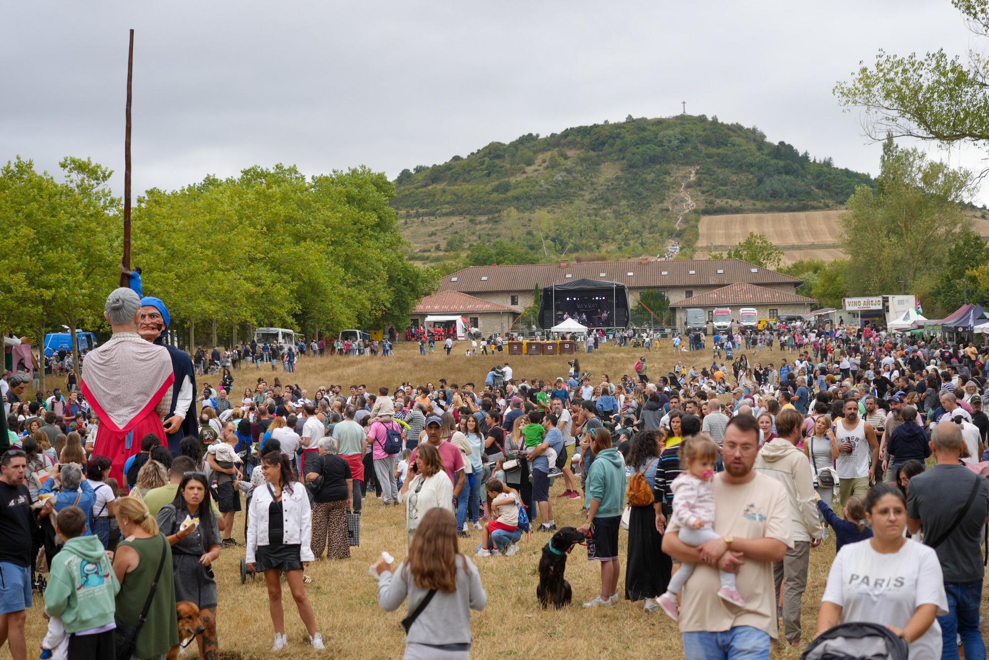 En imágenes: Las campas de Olarizu se llenan de fiesta