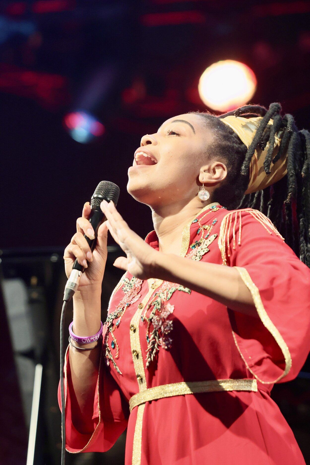 Jazzmeia Horn en el concierto de Mendizorroza